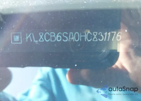 2017 Chevrolet Spark Ls Cvt from USA, damaged, VIN KL8CB6SA0HC831176